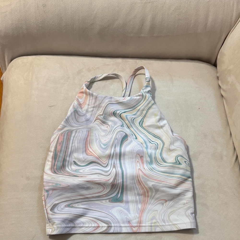 Old Navy Active Pastel Halter Top